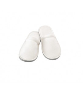 Paire chaussons blanc- AV-032 -