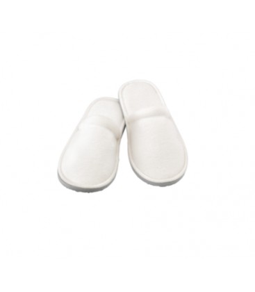 Paire chaussons blanc- AV-032 -